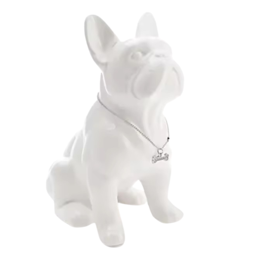 Décoration originale Tirelire Chien Bouledogue