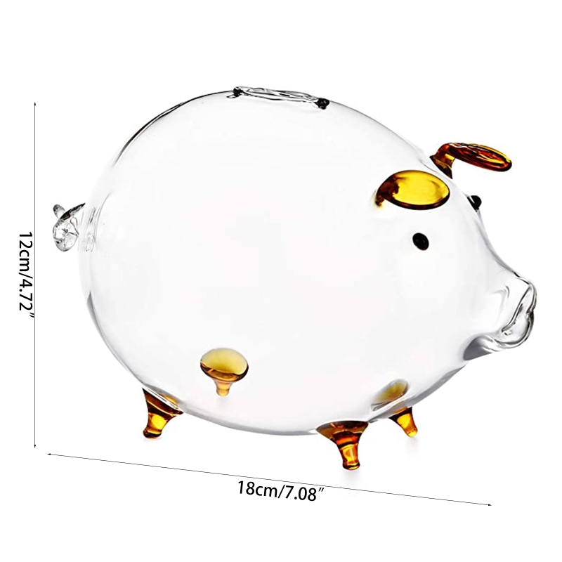 Tirelire Cochon en Verre – Image 12