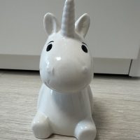 tirelire licorne ceramique