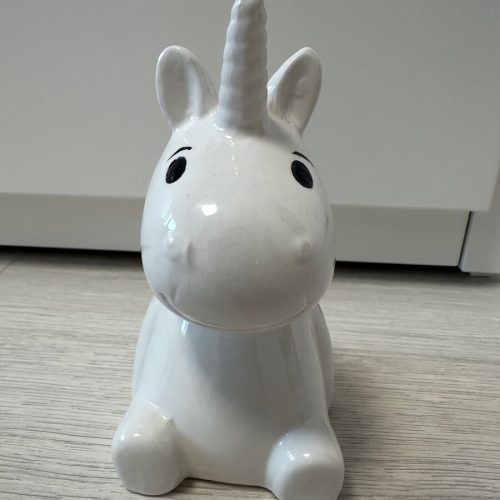 tirelire licorne ceramique
