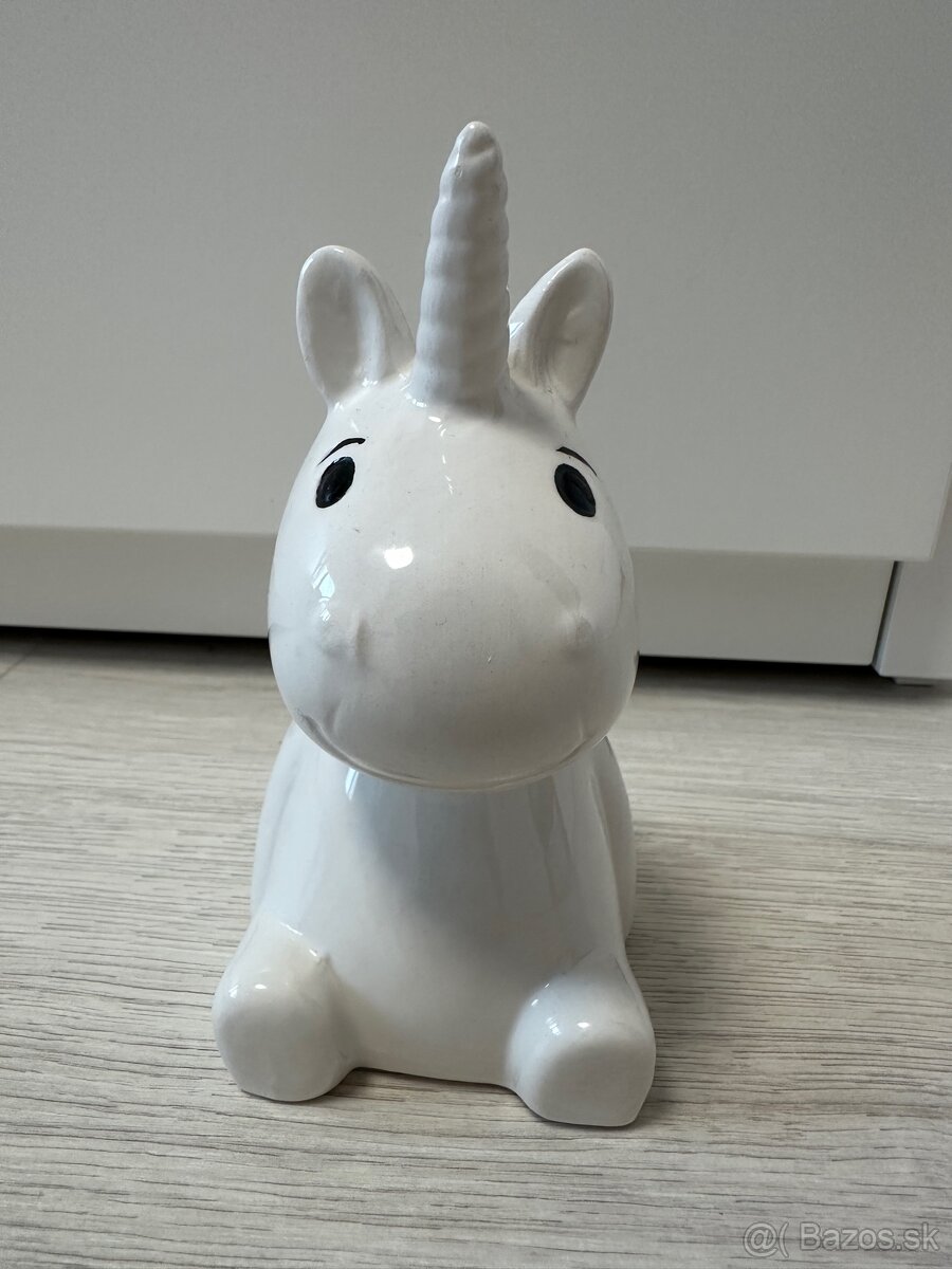 tirelire licorne ceramique
