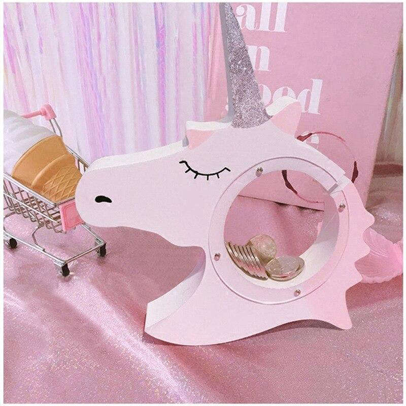 Tirelire originale licorne rose