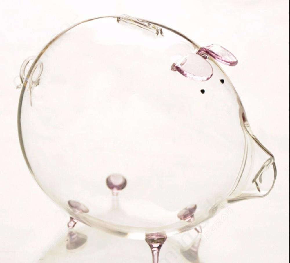 tirelire en verre originale