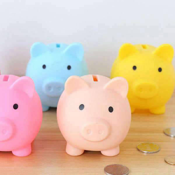 tirelire colorée décoration