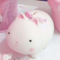 tirelire fille décorative