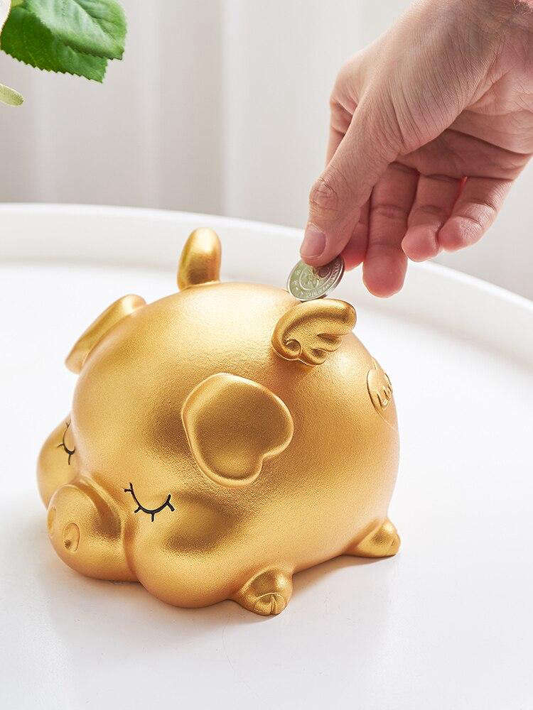 tirelire doré design