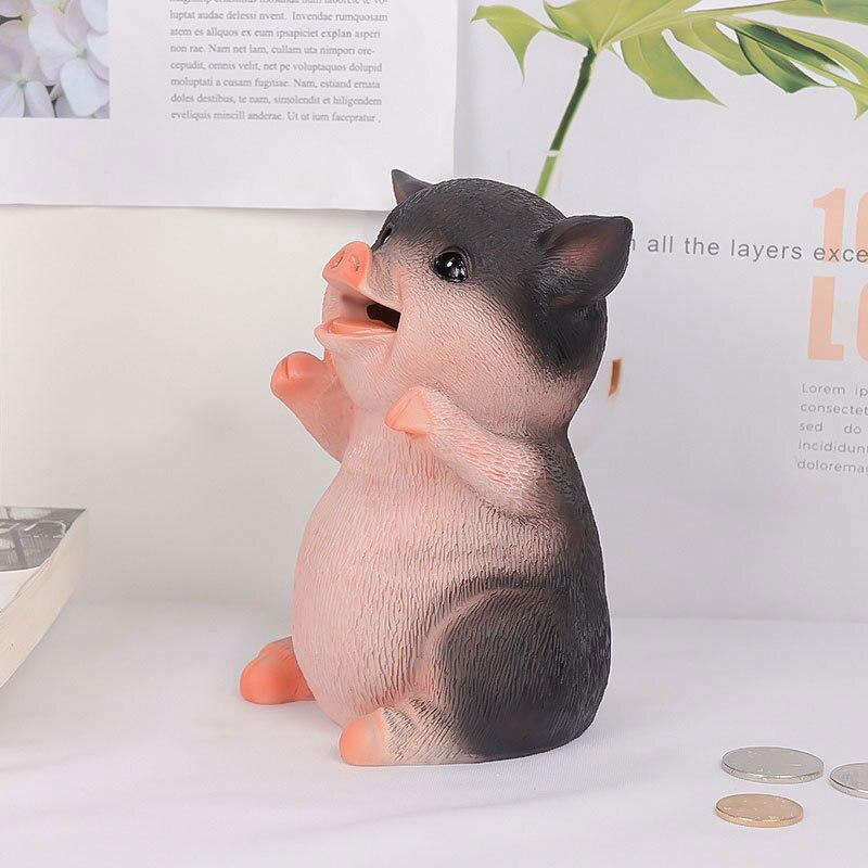 tirelire cochon rose