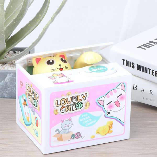 tirelire animal colorée