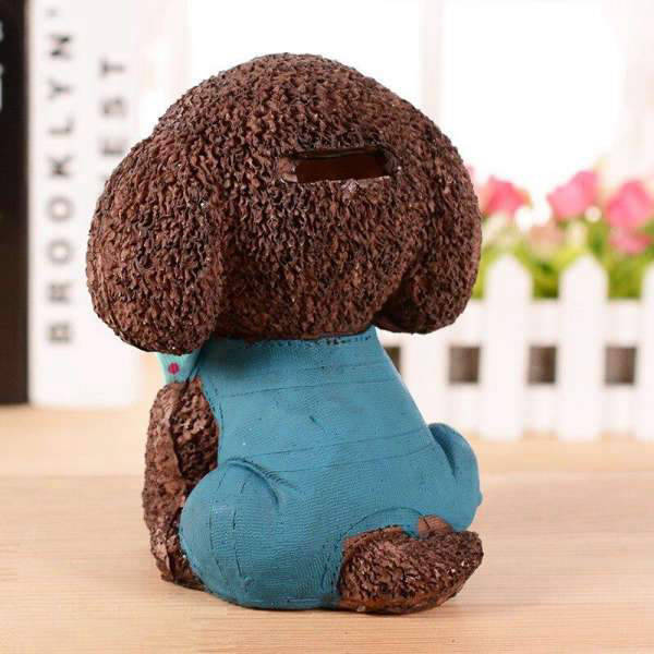 tirelire chiot design