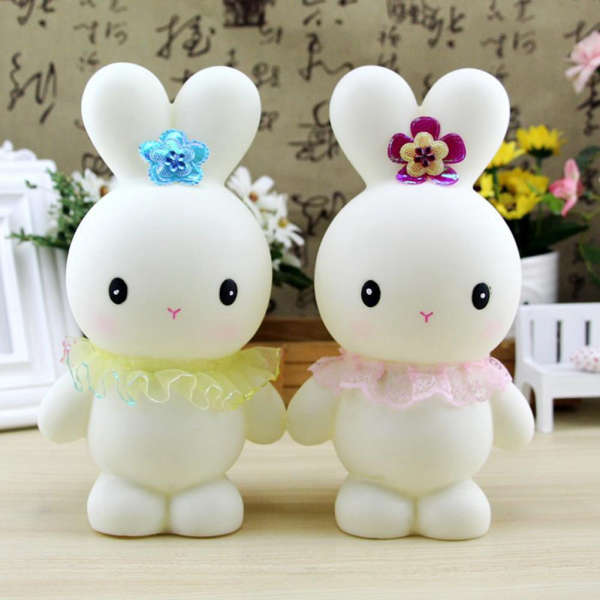 tirelire décorative lapin