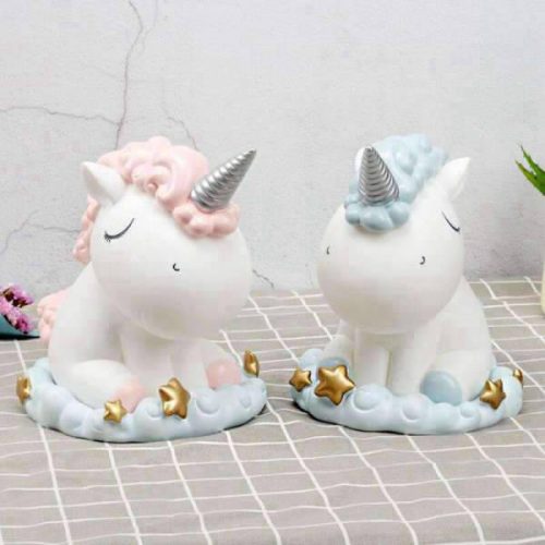 licorne tirelire enfant