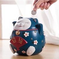 Tirelire en céramique chat