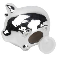 Tirelire Cochon original avec couronne