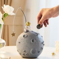 tirelire décorative astronaute
