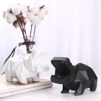 artisanat tirelire hippopotame