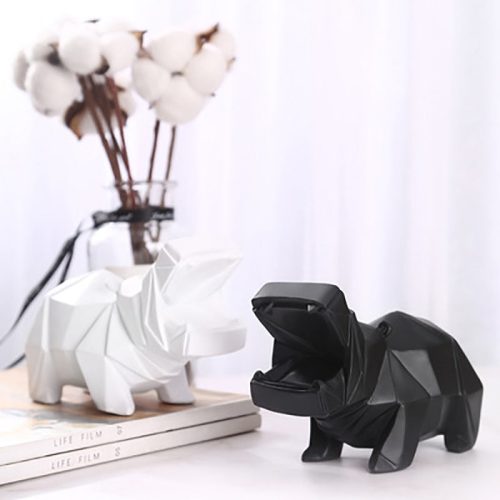 artisanat tirelire hippopotame