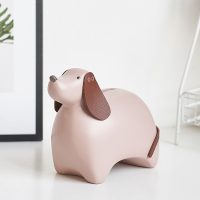 tirelire chien décorative