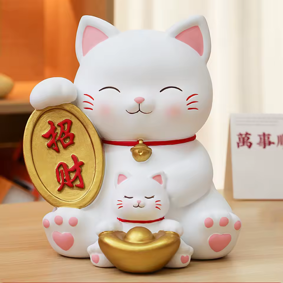 Tirelire chat mignon