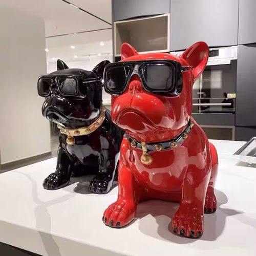 Tirelire chien design