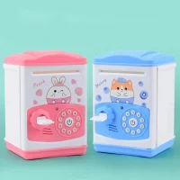 Electronic Piggy Bank Safe Box Money Boxes for Children Digital Coins Cash Saving Safe Deposit Mini Atm Machine Kid Xmas Gifts
