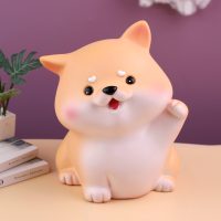 tirelire Chien Shiba Inu déco