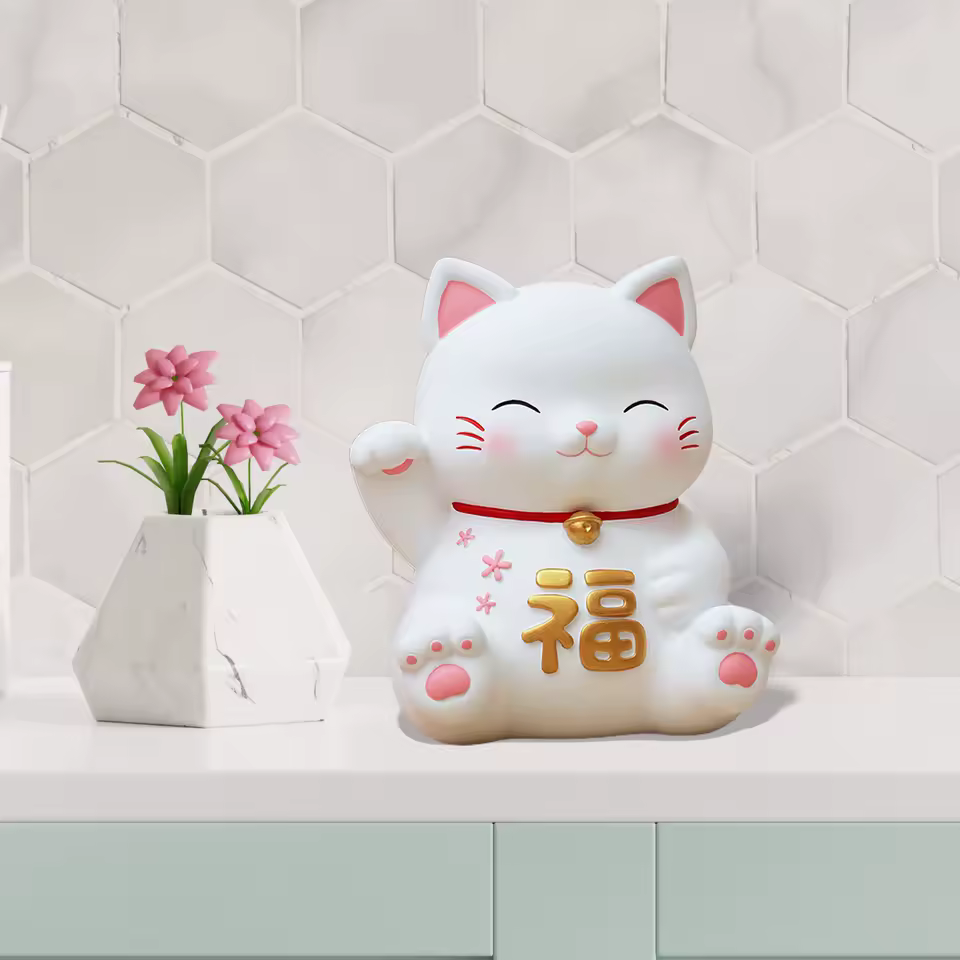 Tirelire chat