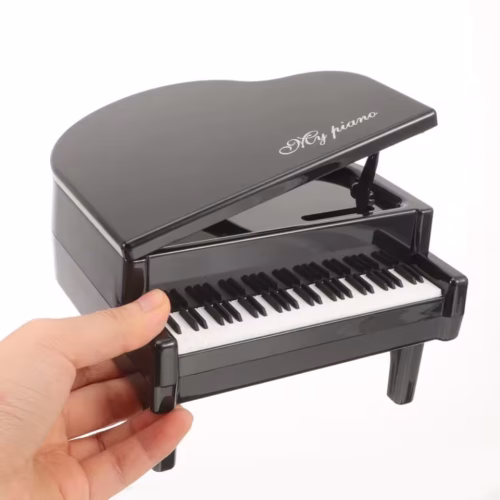 tirelire piano noir