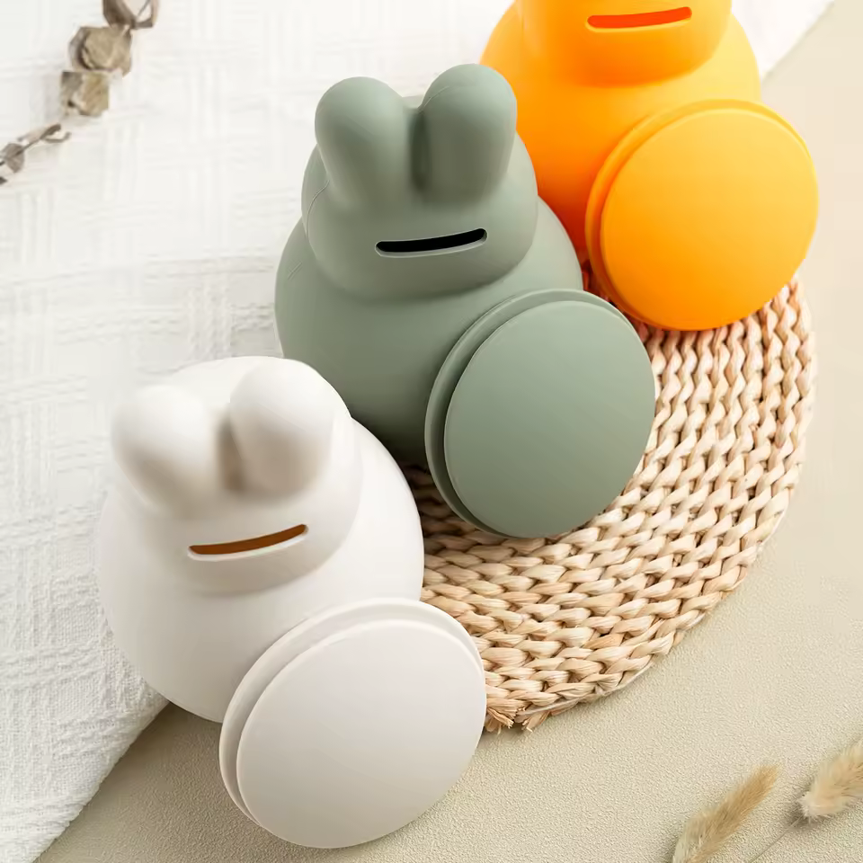 tirelire lapin design