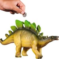 tirelire dinosaure stégosaure