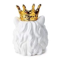 décoration tirelire lion