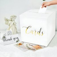 Boîte à Carte Mariage élégante
