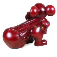 Grande tirelire en résine