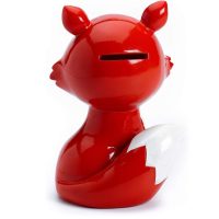 Tirelire en forme de renard