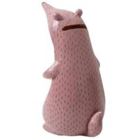 Tirelire en forme de renard pour enfants