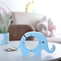 Tirelire Éléphant rose