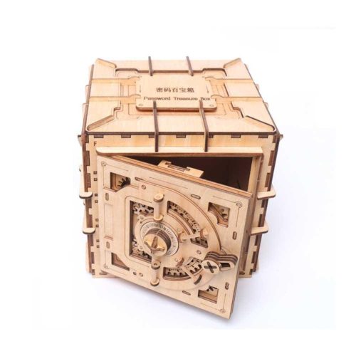 tirelire en bois