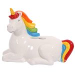 tirelire licorne céramique