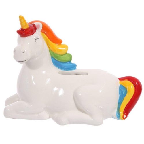 tirelire licorne céramique