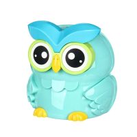 tirelire qui compte bleu