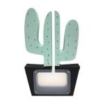tirelire cactus en bois