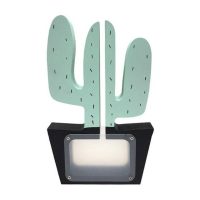tirelire cactus en bois