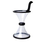 Tirelire Vortex transparente