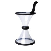 Tirelire Vortex transparente