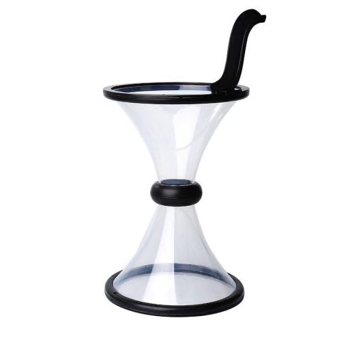 Tirelire Vortex transparente