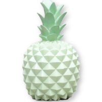 Tirelire en forme d'Ananas bleue