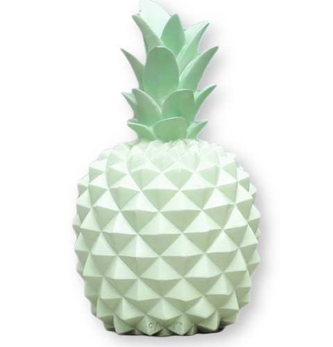 Tirelire en forme d'Ananas bleue