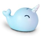 tirelire baleine bleue licorne