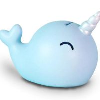 tirelire baleine bleue licorne