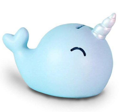 tirelire baleine bleue licorne