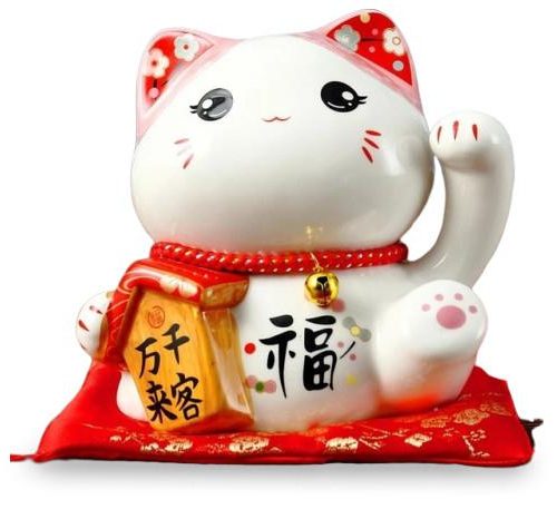 Tirelire Bébé Chat Japonais